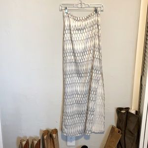 CAPULET side slit maxi skirt